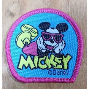 Pink Girl Power Genuine Disney Mickey Mouse Wearing Sunglasses Free Shipping